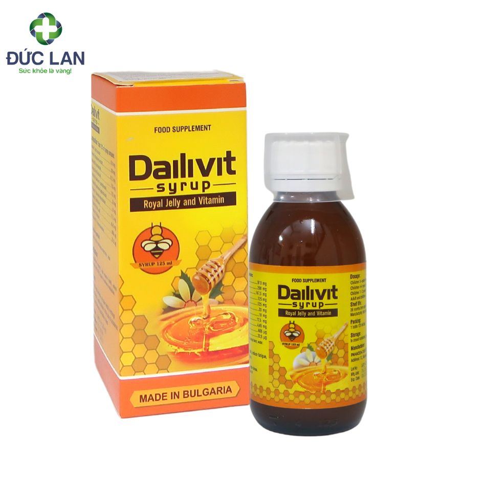 Dailivit syrup - Bổ sung Vitamin