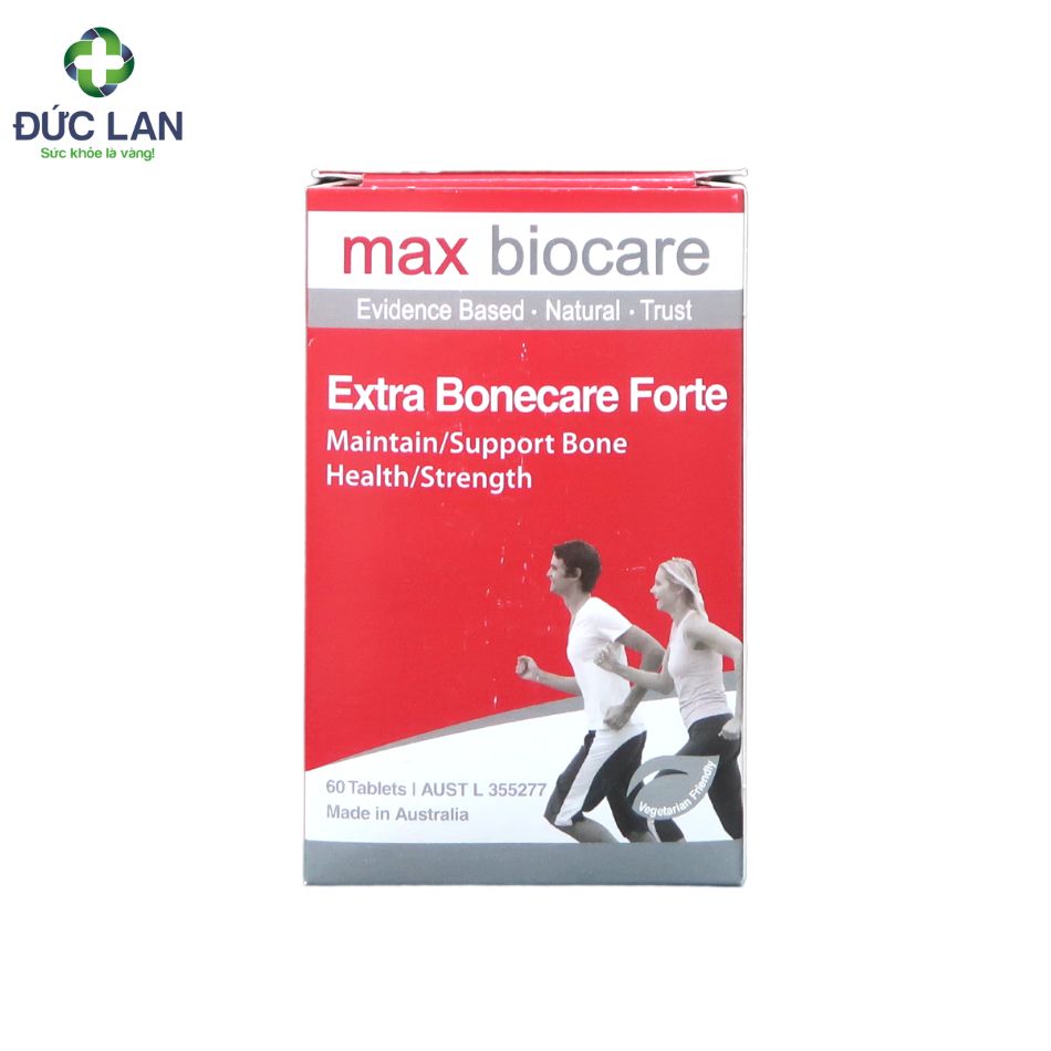 Extra Bonecare Forte - Hỗ trợ xương chắc khỏe. Hộp 6 vỉ x 10 viên.