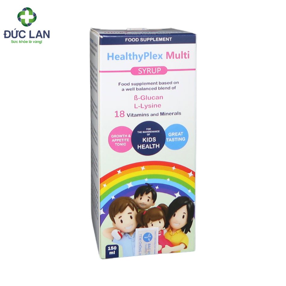 HealthyPlex Multi - Hỗ trợ tăng cường sức khỏe. Lọ 150ml.