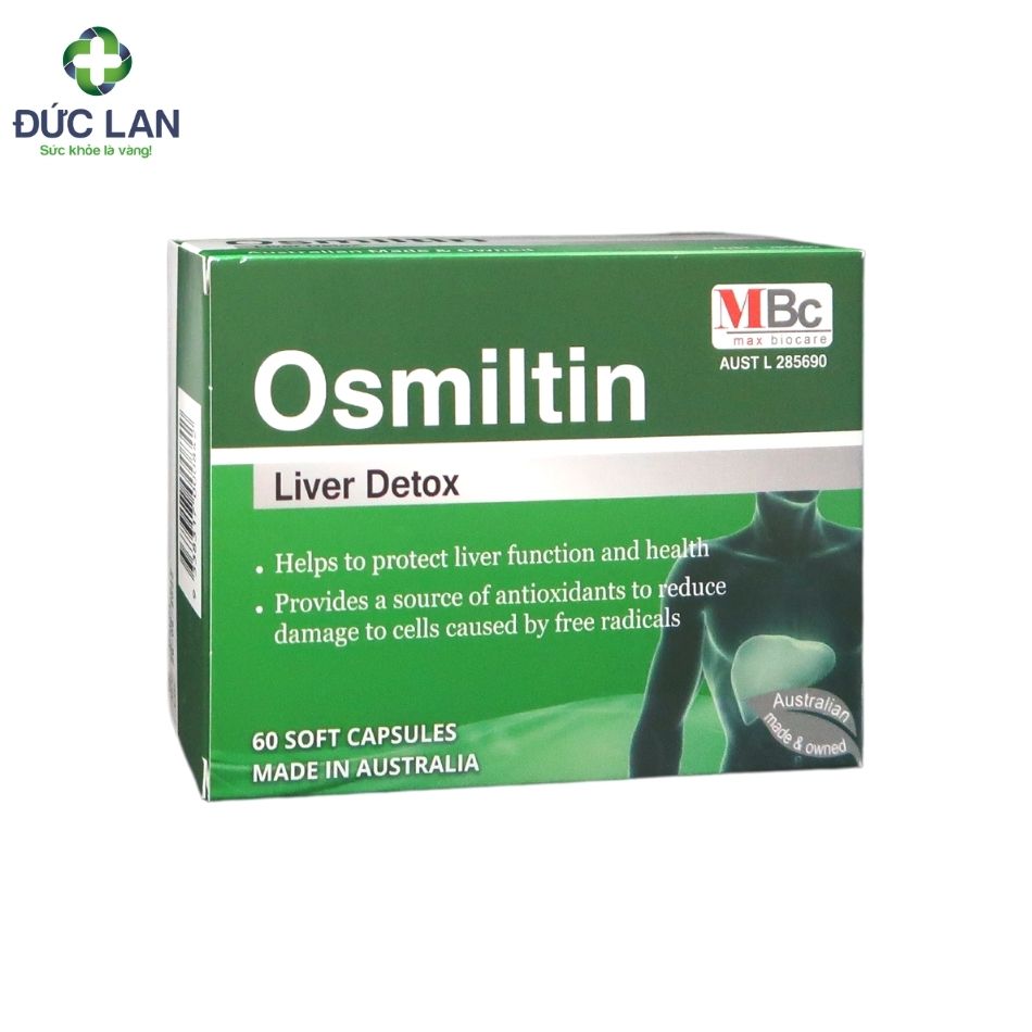 Osmiltin Liver Detox - Hỗ trợ giải độc