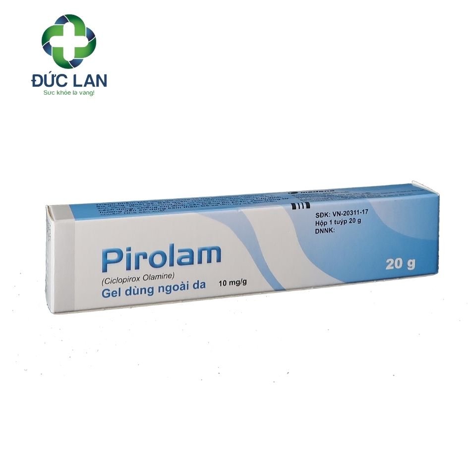 Thuốc trị nấm Pirolam Gel 20g.