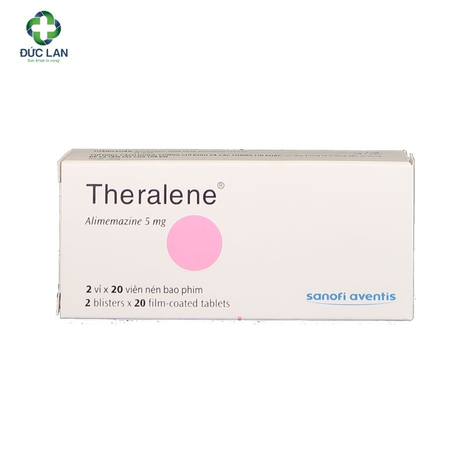 Thuốc điều trị dị ứng Theralen 5mg.