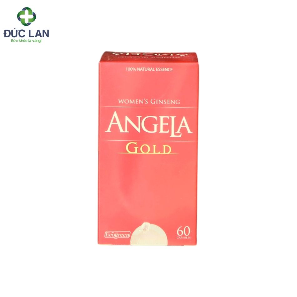 Angela Gold - Cải thiện sắc đẹp và sinh lý nữ. Lọ 60 viên.