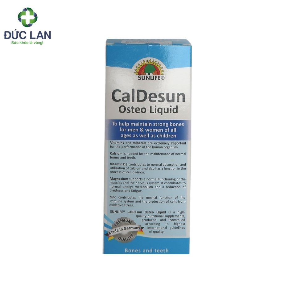 CalDesun Osteo Liquid. Chai 200ml.