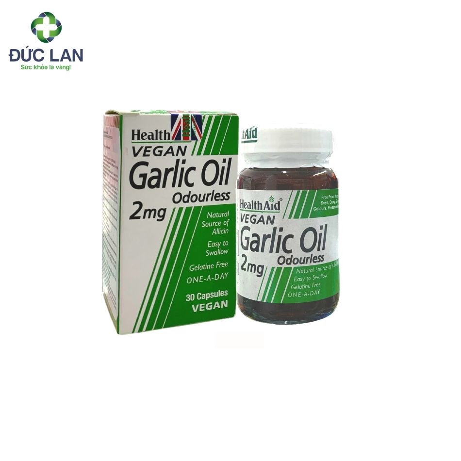 Ảnh đại diện HealthAid Garlic oil 2mg.