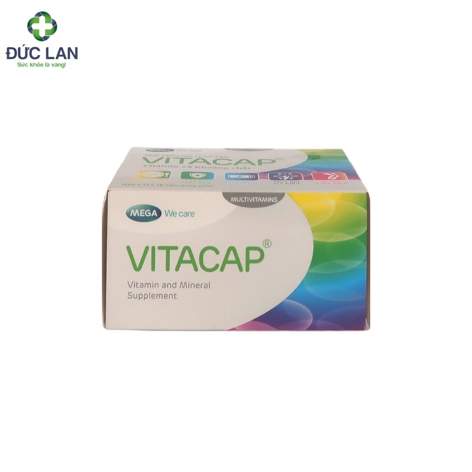 Vitacap - Bổ sung Vitamin và Khoáng chất. Hộp 5 vỉ x 10 viên.